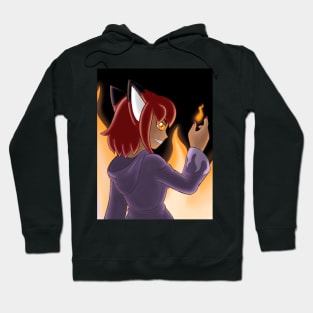 Rubi Fire Back Hoodie